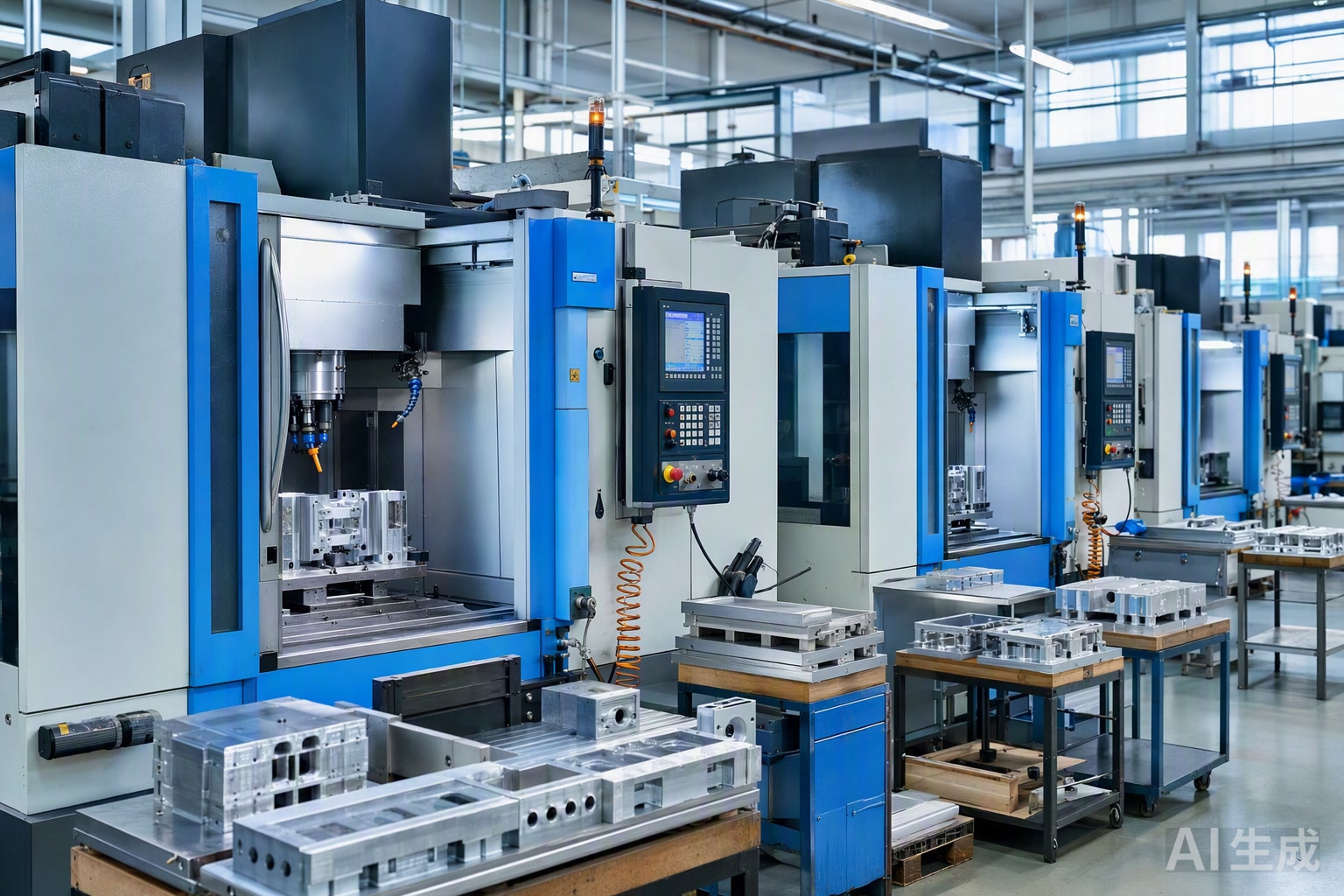 CNC 加工中心车间