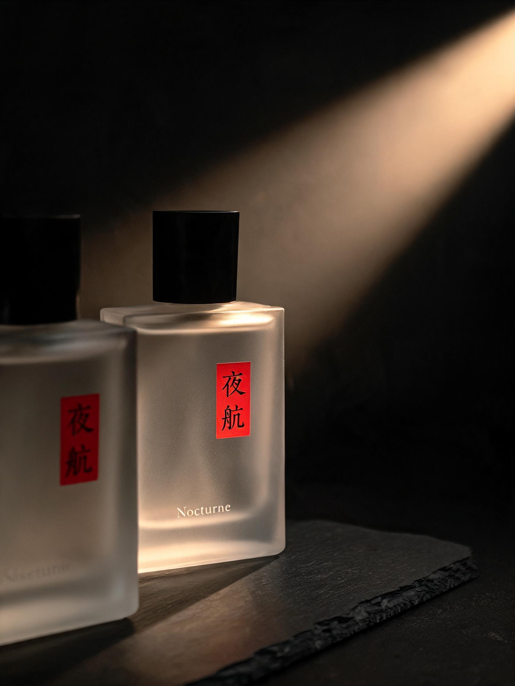 夜航 香水 包装设计