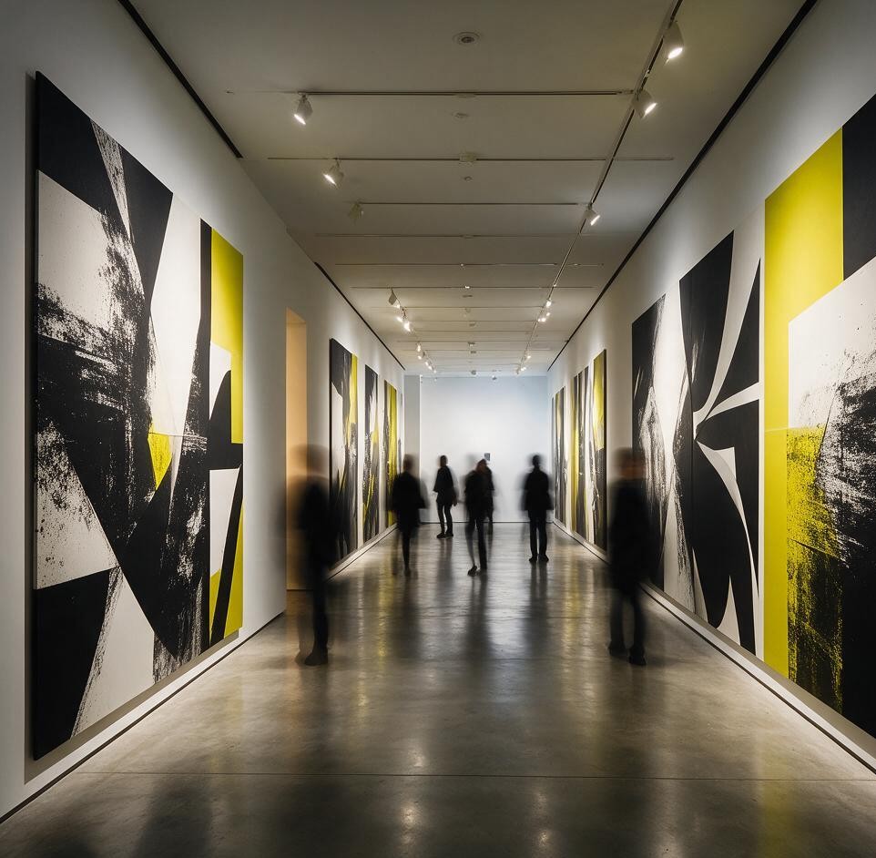 MUSE 当代艺术展空间图形