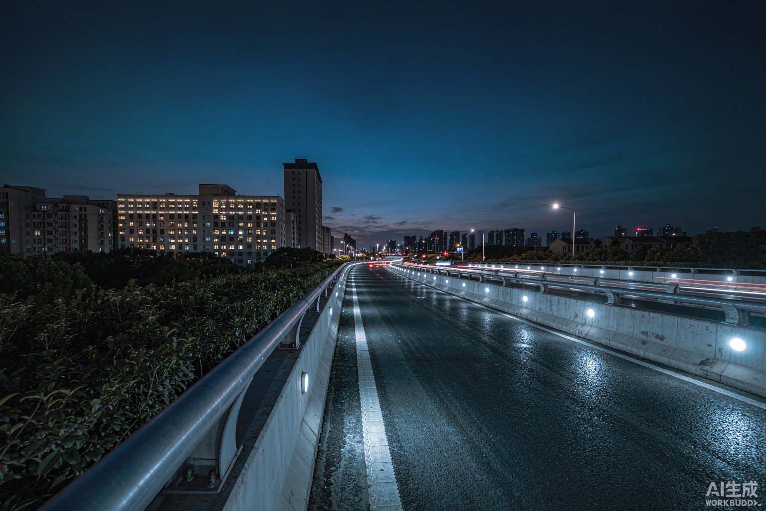 城市高架快速路交安设施改造