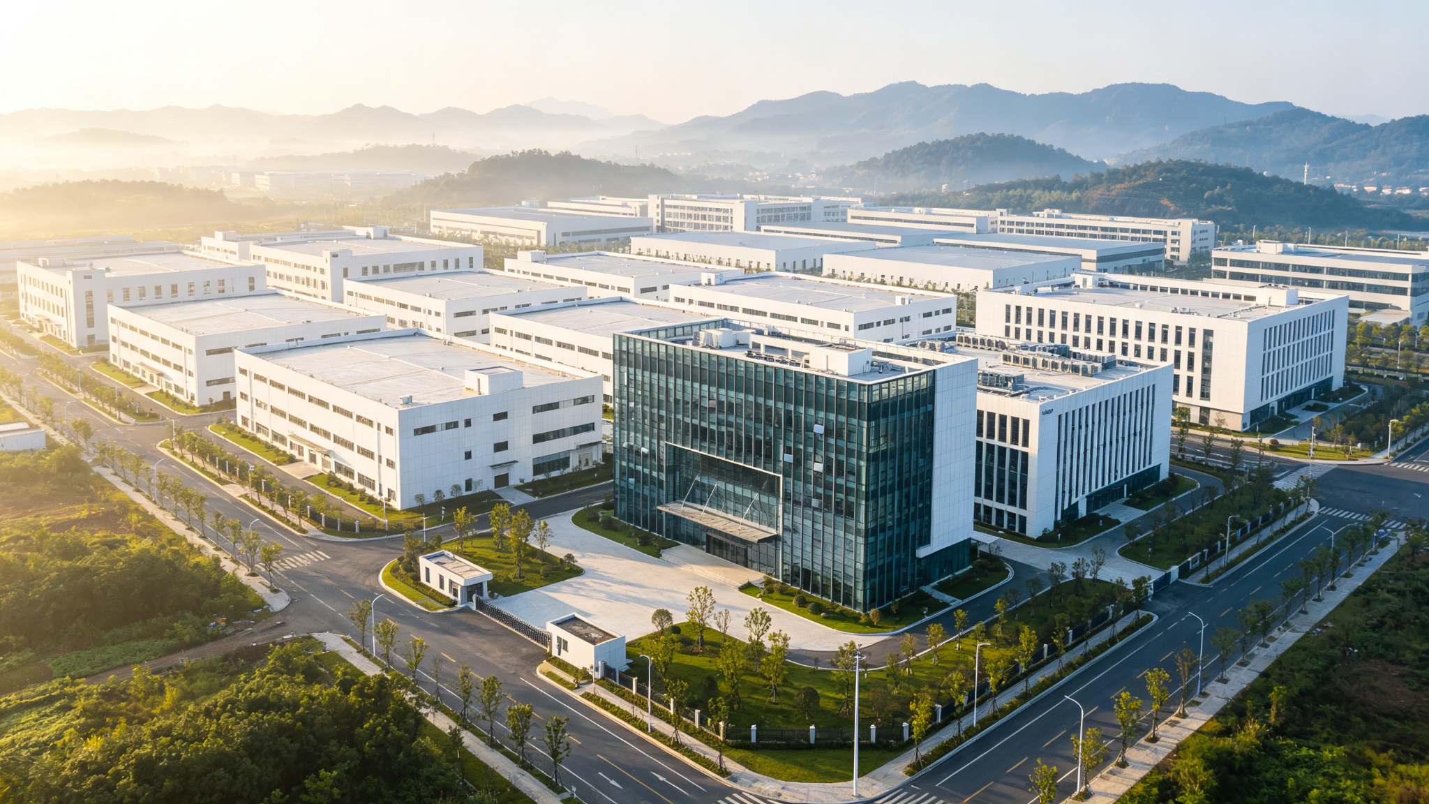 创材新材科技产业园航拍全景