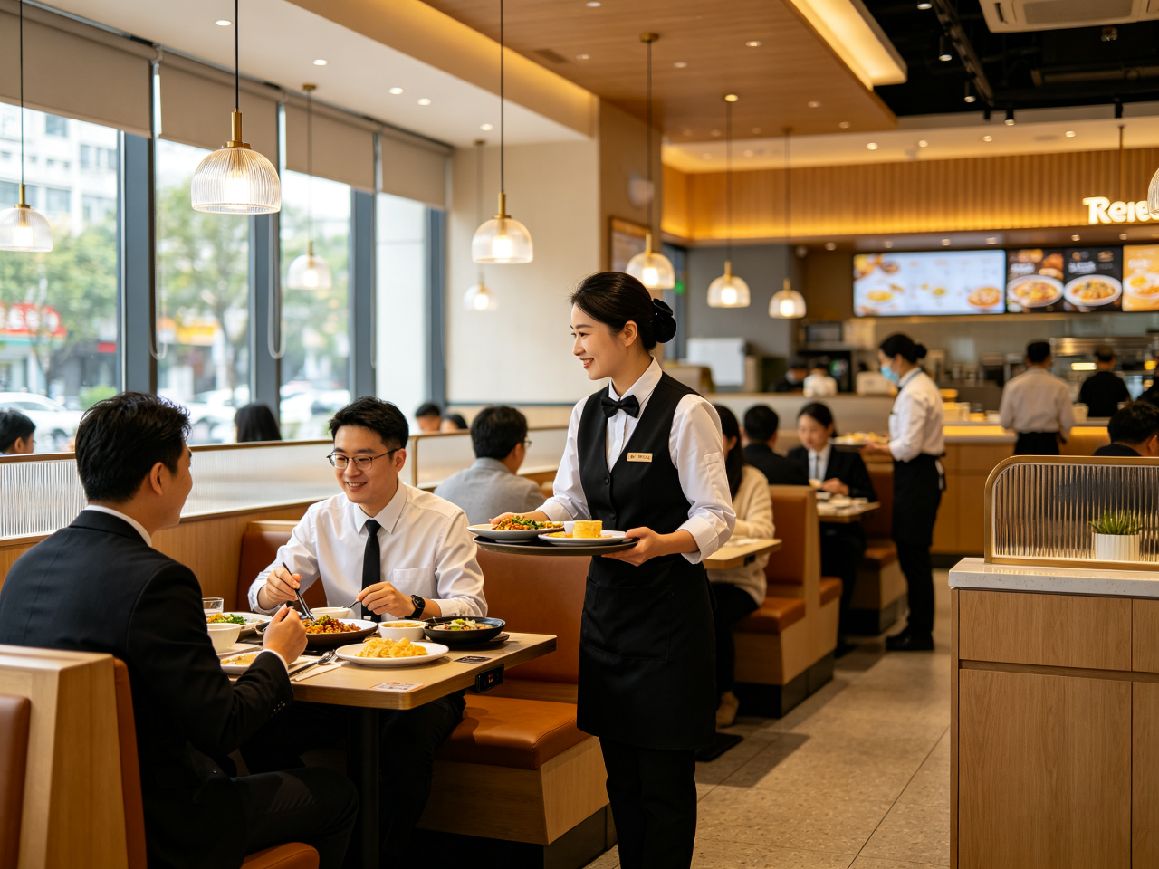 连锁餐饮门店制服案例