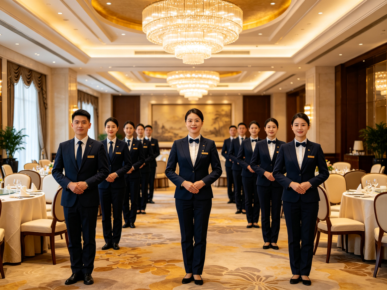 五星级酒店制服案例