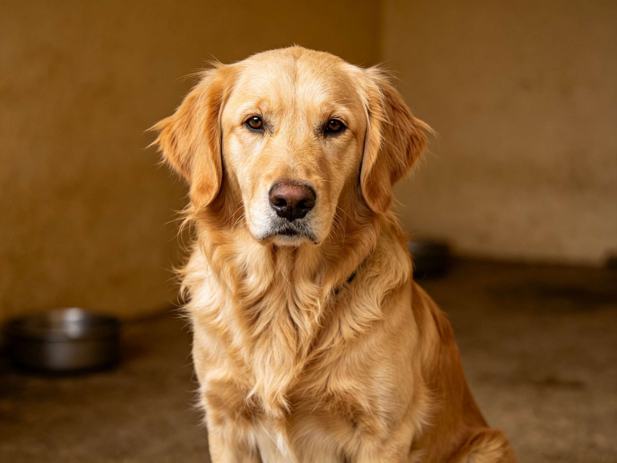 金毛寻回犬混血「大福」的照片