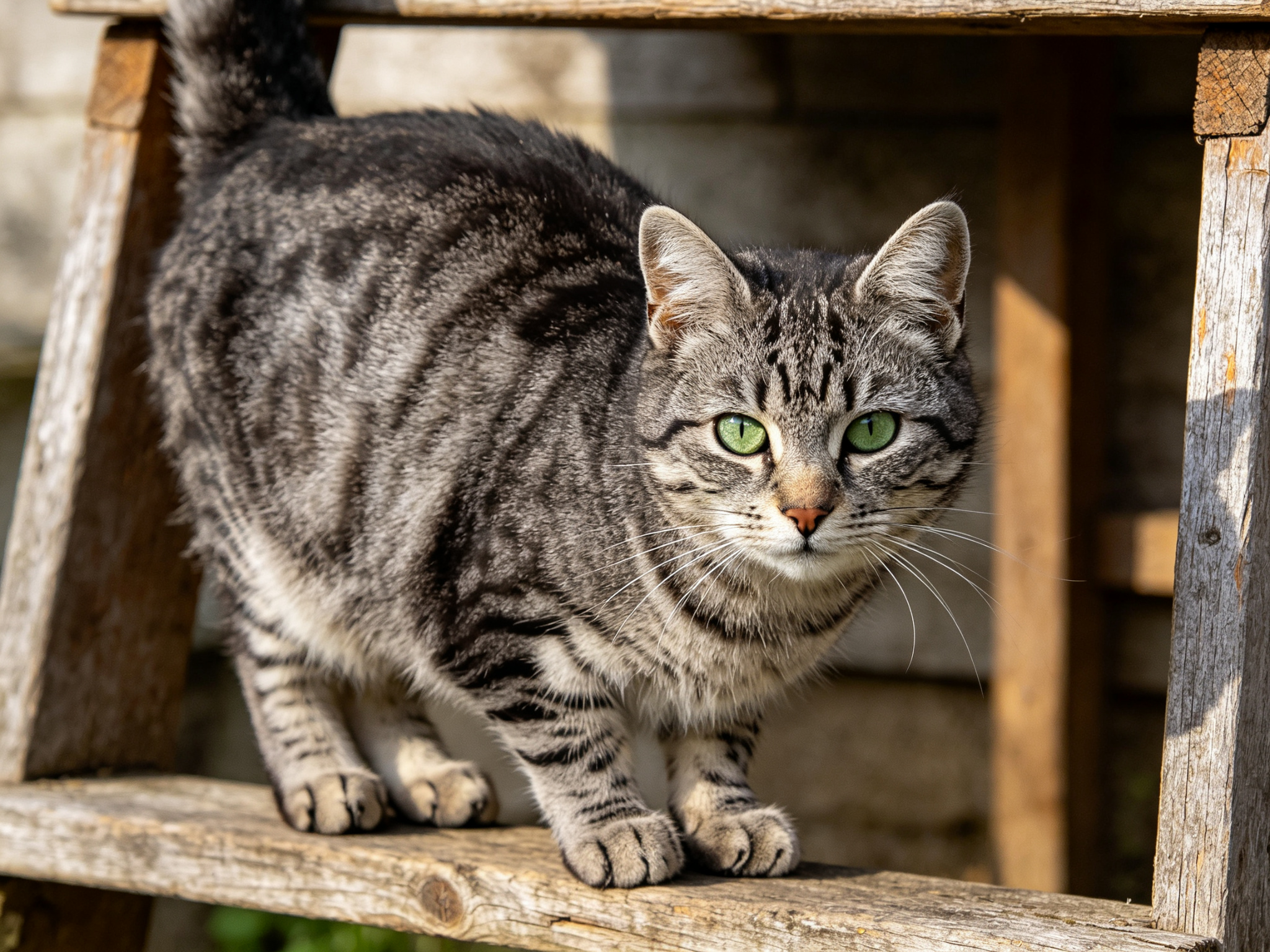 狸花猫「小狸」的照片