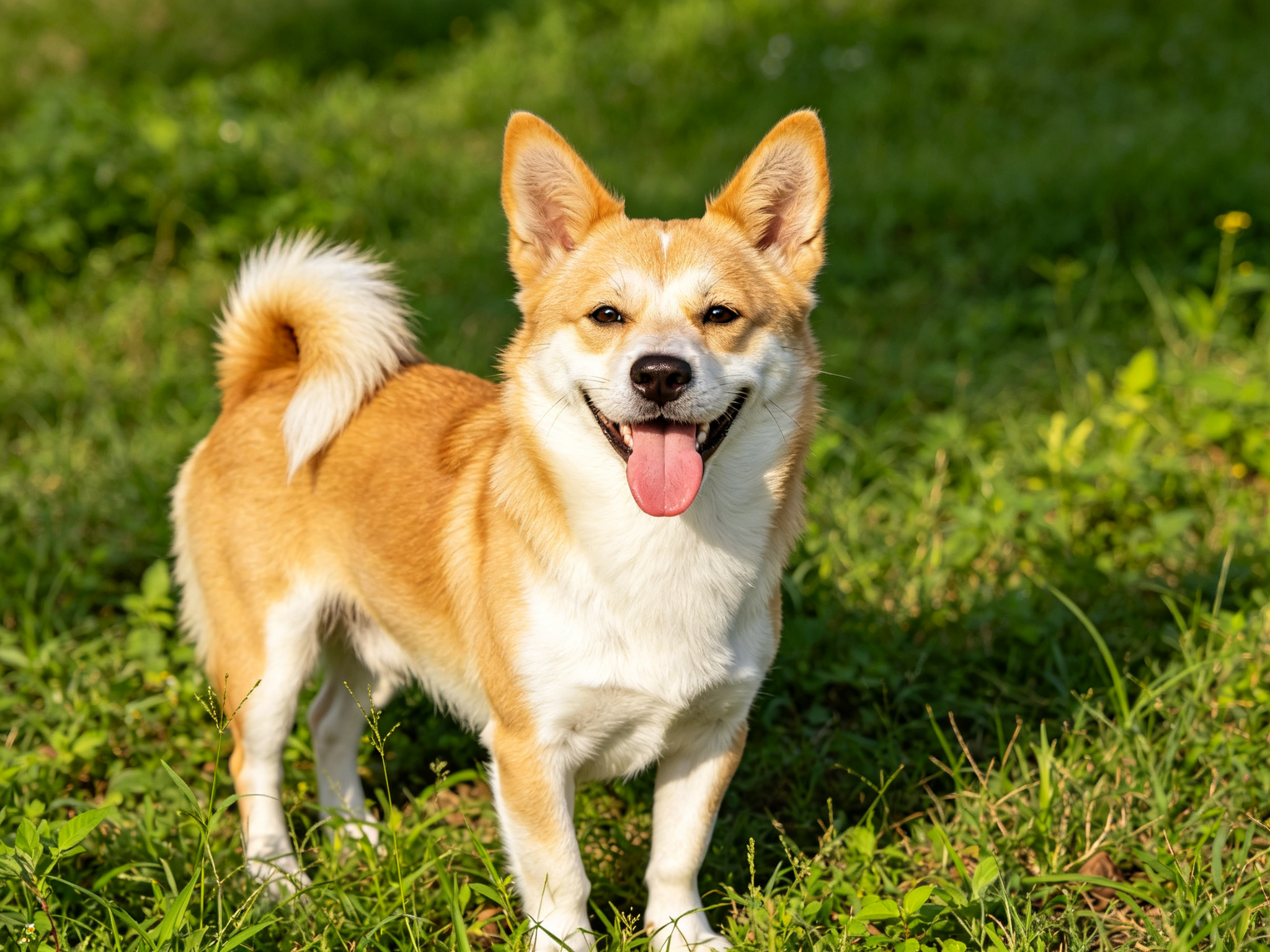 中华田园犬「小满」的照片