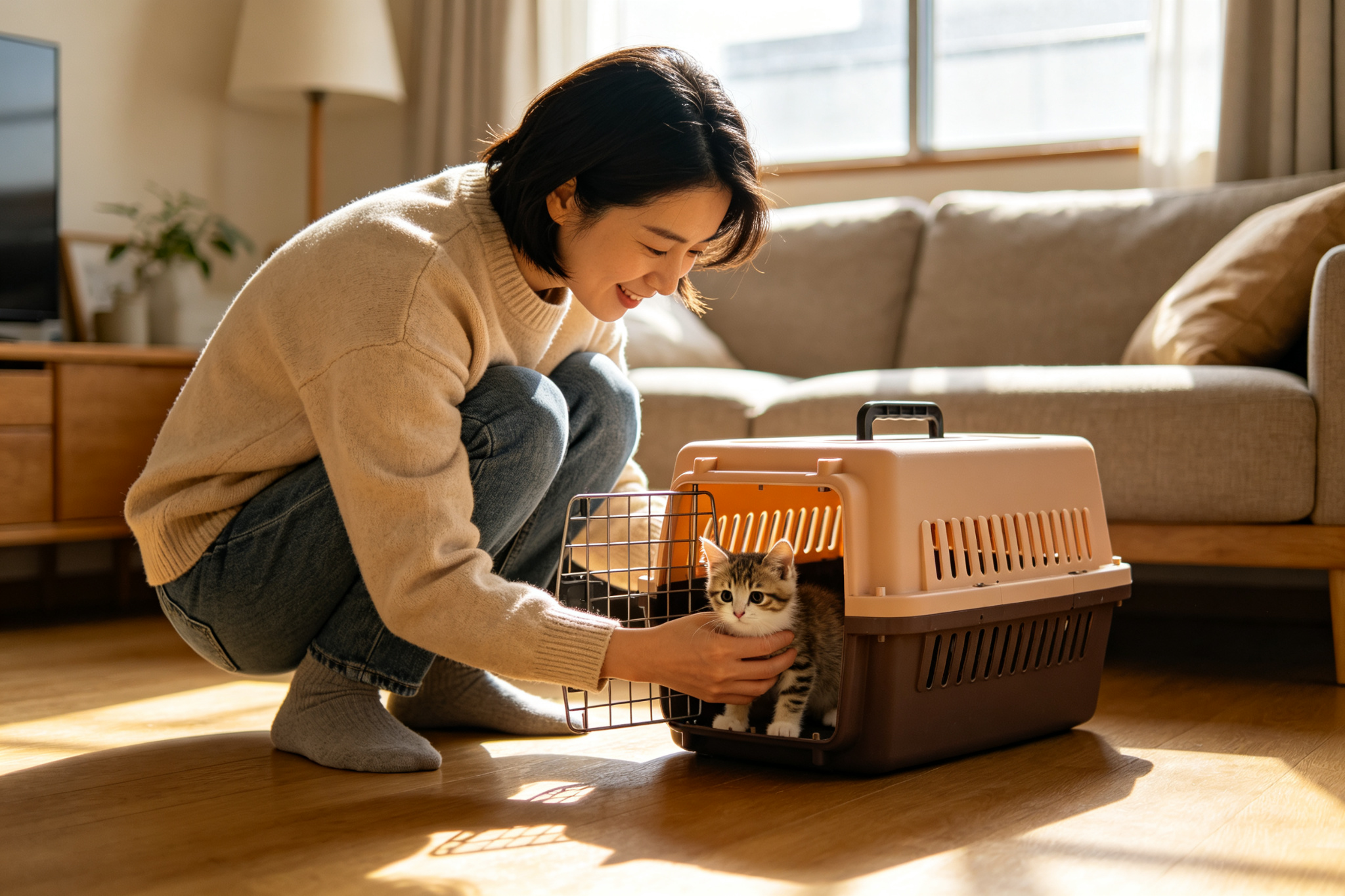 接猫回家 7 天适应指南