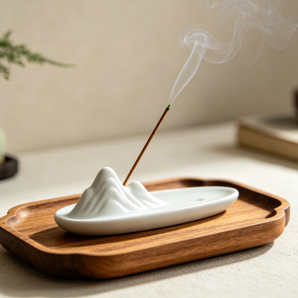 装饰摆件系列：白瓷香插