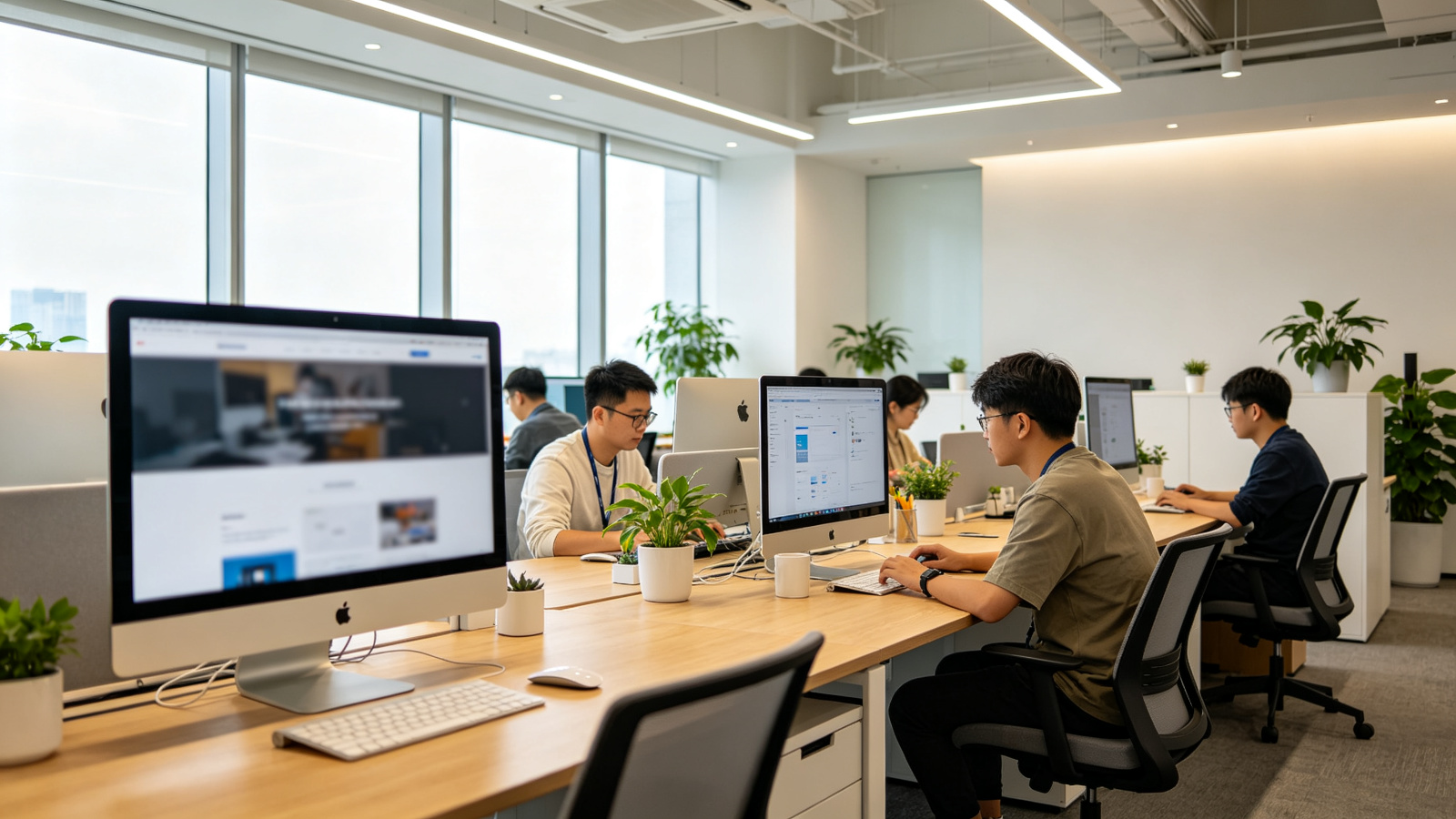 云帆网络办公环境