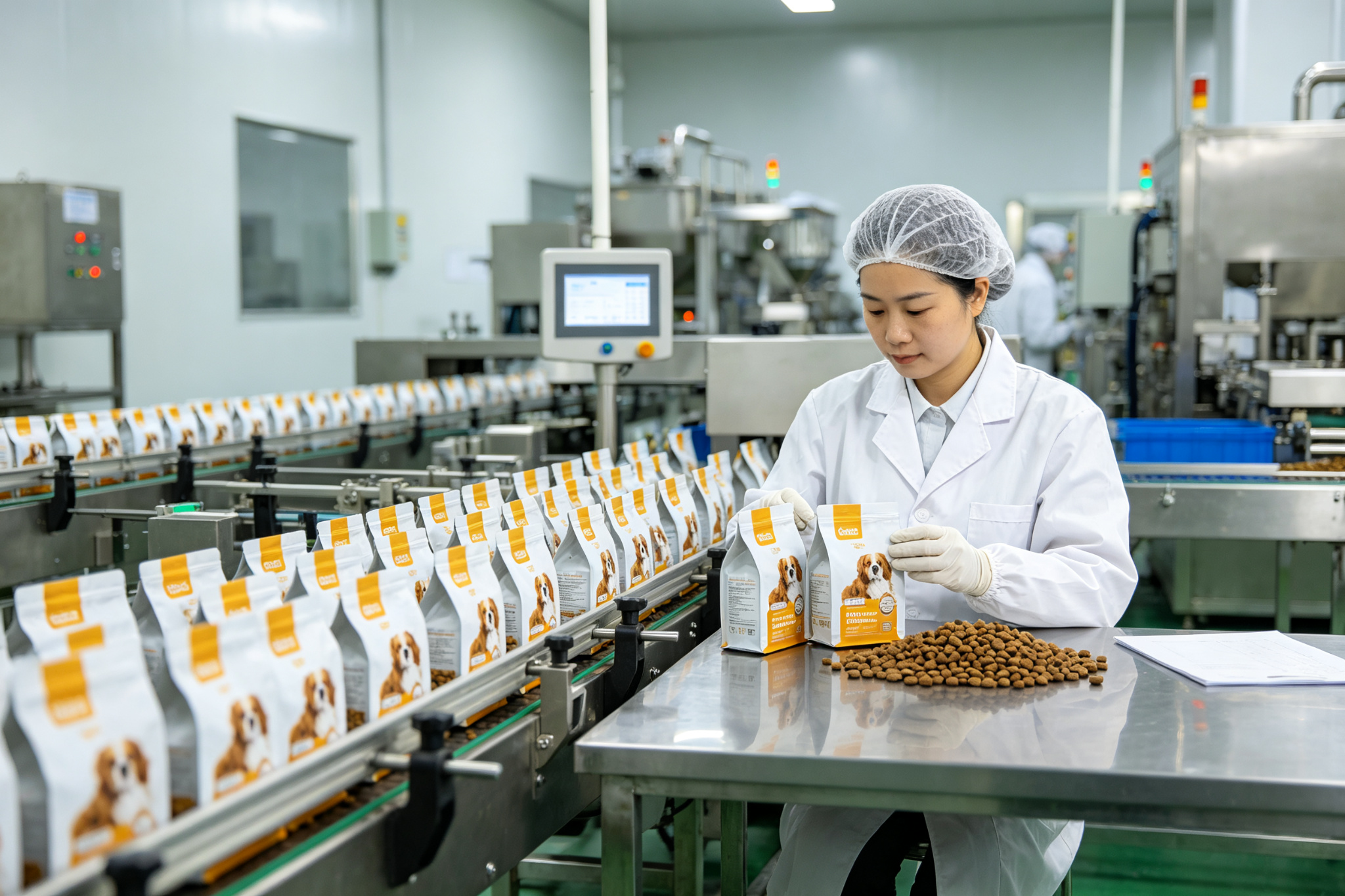 宠悦现代化宠物食品工厂车间
