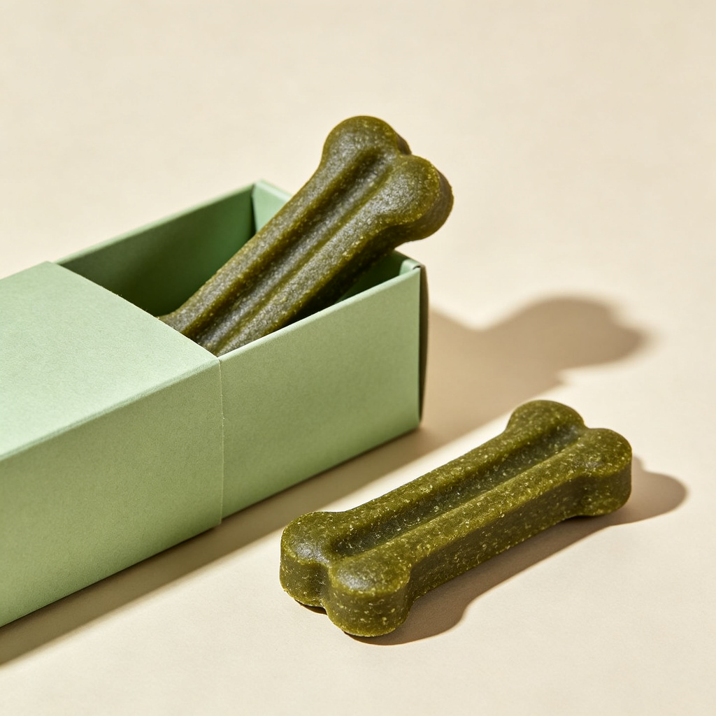 洁齿磨牙棒·绿茶配方包装