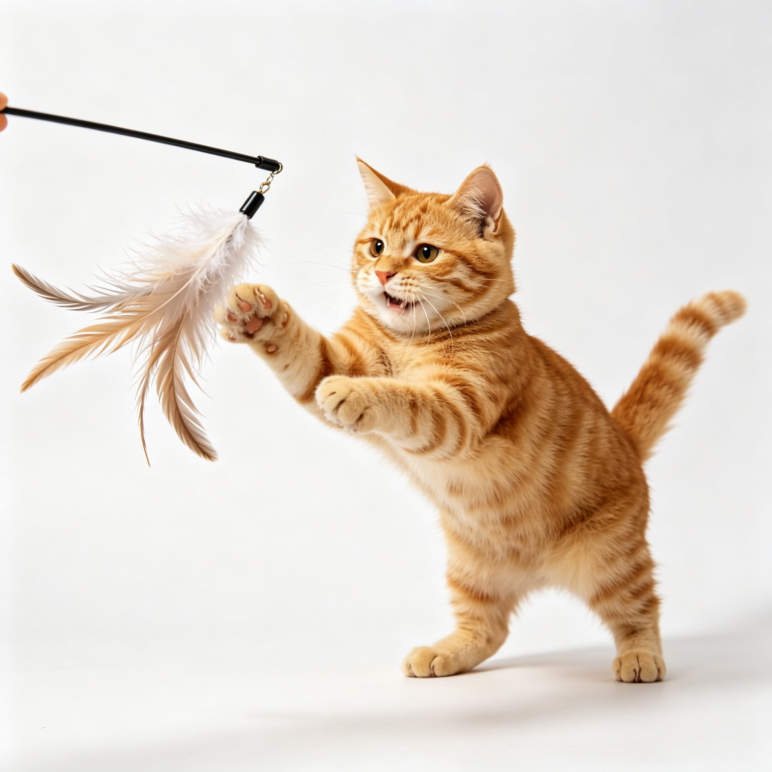 智能感应逗猫棒